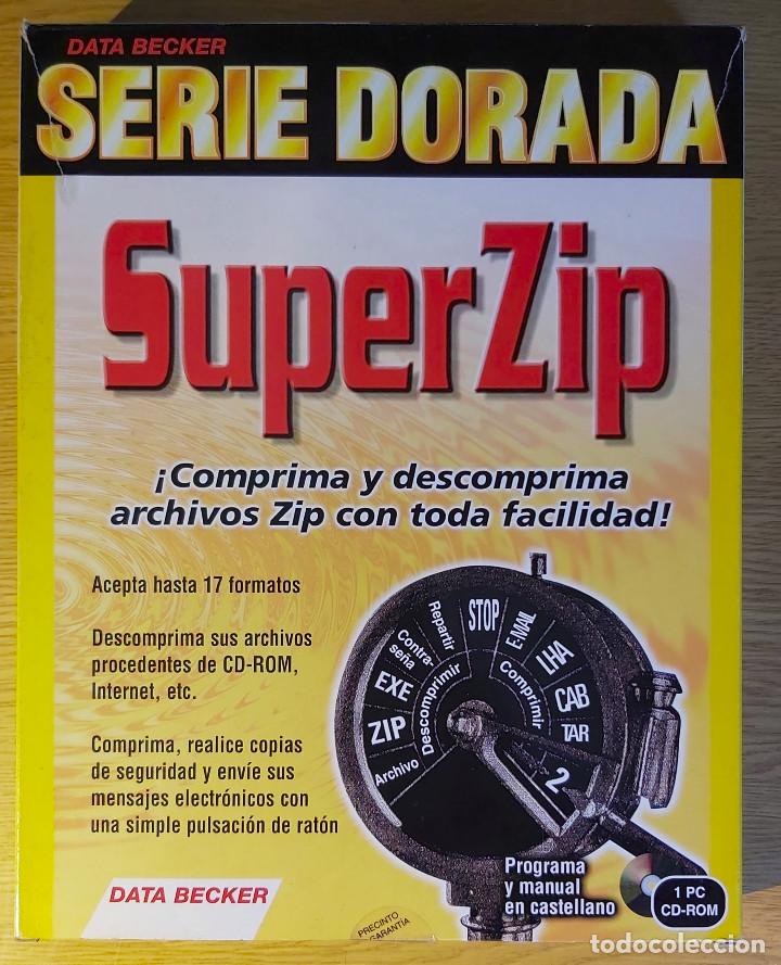 Videojuegos y consolas: Super ZIp - Data Becker Software PC - Foto 1