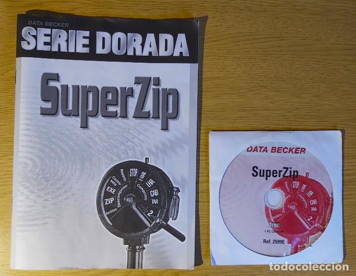 Videojuegos y consolas: Super ZIp - Data Becker Software PC - Foto 3