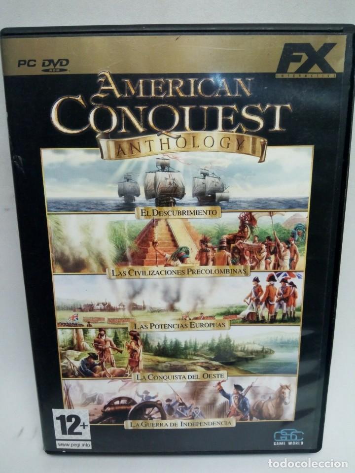 Videojuegos y consolas: AMERICAN CONQUEST ANTHOLOGY JUEGO de PC PAL - Foto 1