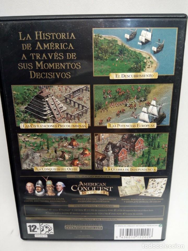 Videojuegos y consolas: AMERICAN CONQUEST ANTHOLOGY JUEGO de PC PAL - Foto 2