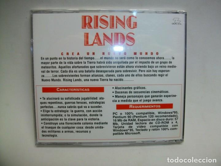 Videojuegos y consolas: RISING LANDS JUEGO DE PC NUEVO Y PRECINTADO - Foto 2