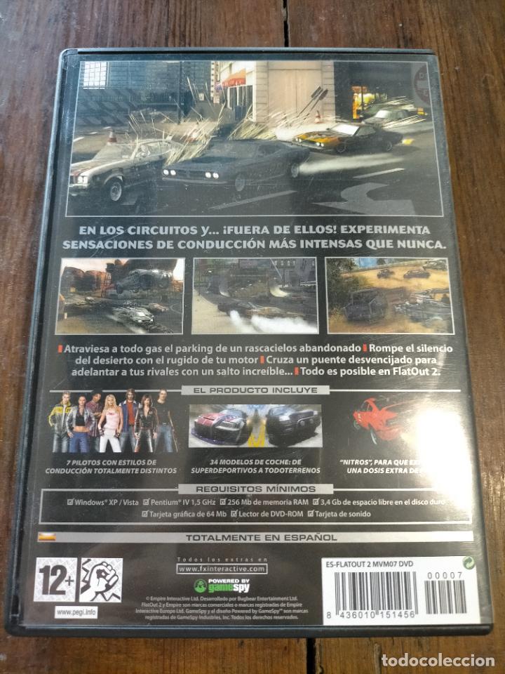 Videojuegos y consolas: Juego de PC flatout 2 edicion plata - Foto 5