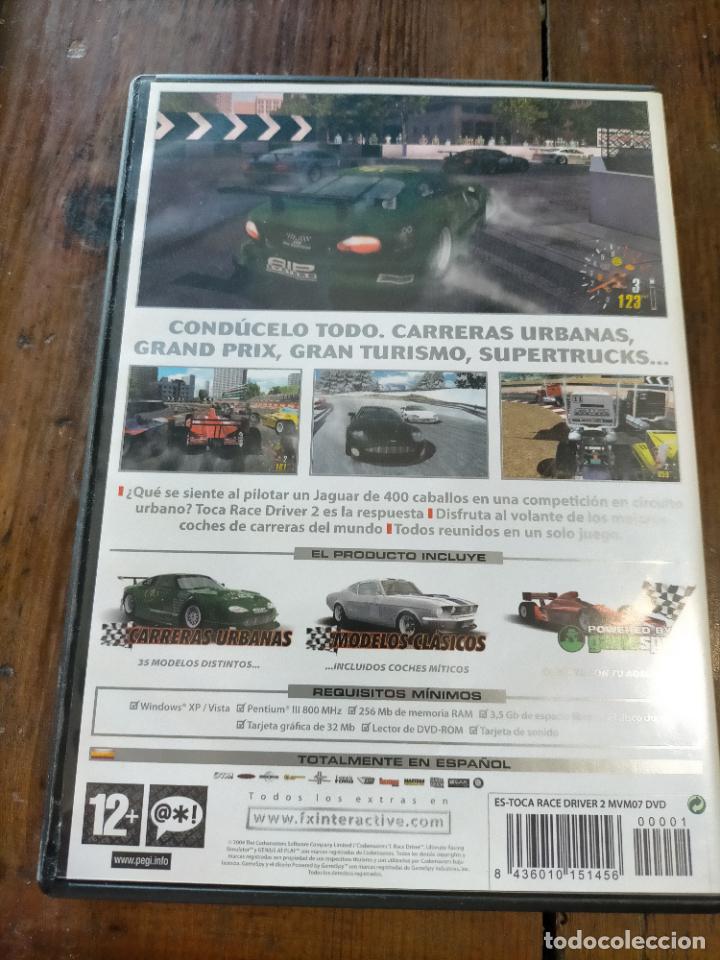 Videojuegos y consolas: Juego de PC TOCA RACE DRIVER 2 ULTIMATE RACING SIMULATOR edicion plata - Foto 5