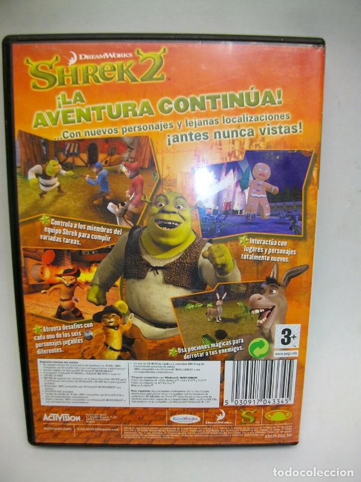 Videojuegos y consolas: SHREK 2 JUEGO DE PC COMPLETO - Foto 2