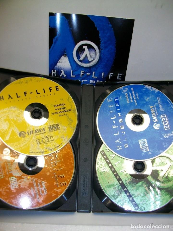 Videojuegos y consolas: HALF-LIVE Generation 4 CDs JUEGO de PC Pal ESPA&Ntilde;OL - Foto 3