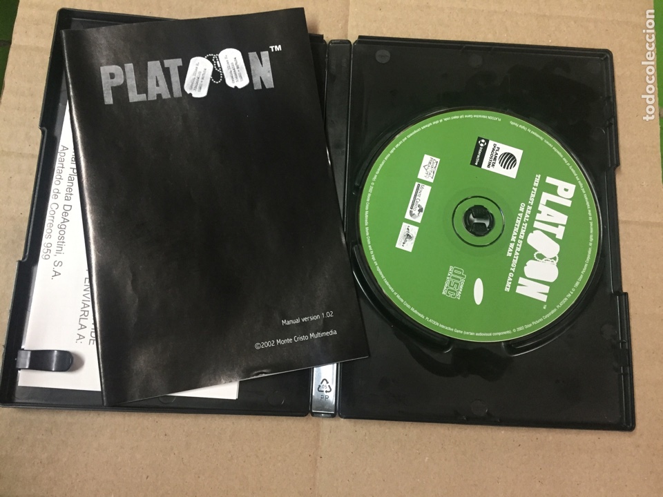 Videojuegos y consolas: PLATOON, juego para PC, disco como NUEVO - Foto 3