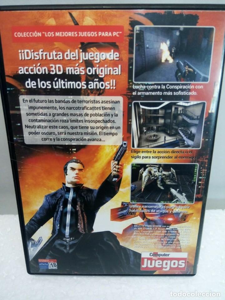 Videojuegos y consolas: DX DEUS EX de Eidos Interactive PC DVD - Foto 2