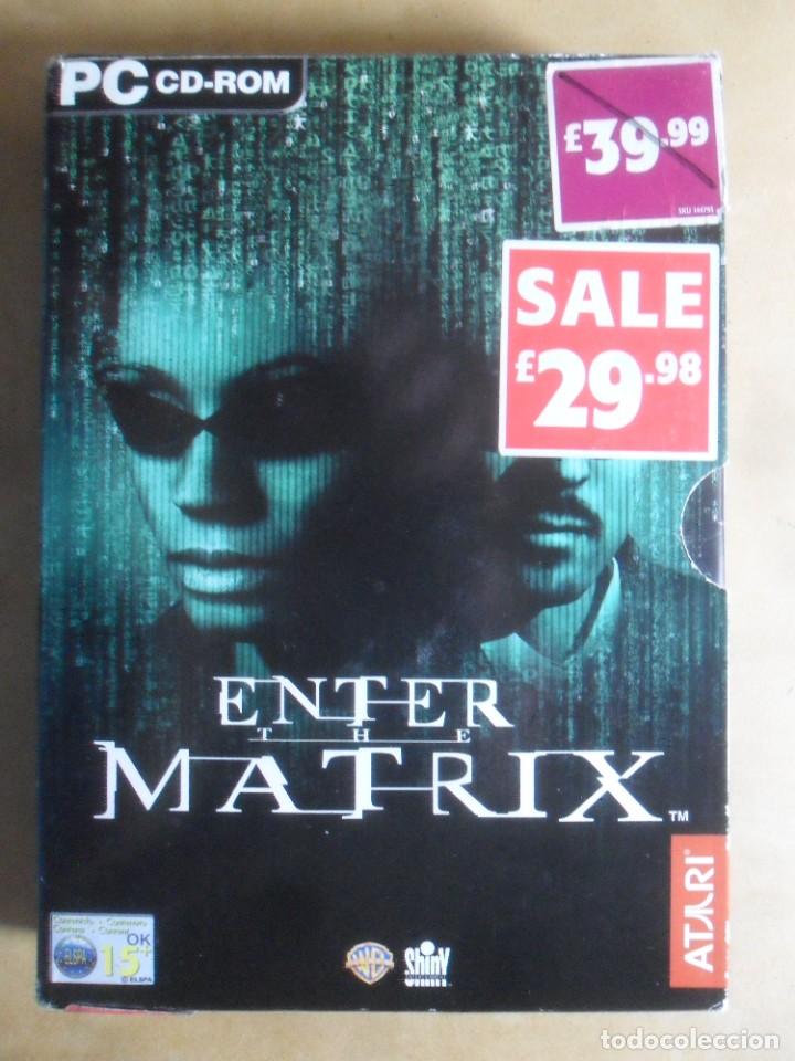 Videojuegos y consolas: PC CD-ROM - 2 DISCOS - ENTER THE MATRIX - CON INSTRUCCIONES - - Foto 1