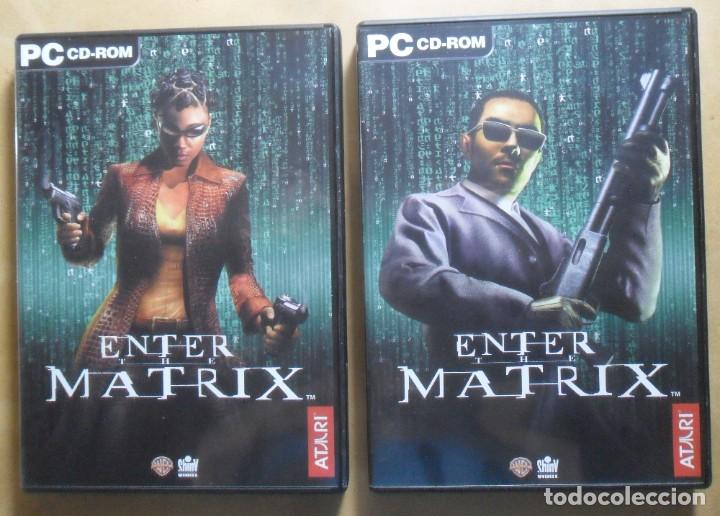 Videojuegos y consolas: PC CD-ROM - 2 DISCOS - ENTER THE MATRIX - CON INSTRUCCIONES - - Foto 2
