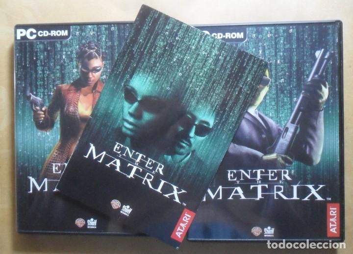 Videojuegos y consolas: PC CD-ROM - 2 DISCOS - ENTER THE MATRIX - CON INSTRUCCIONES - - Foto 3