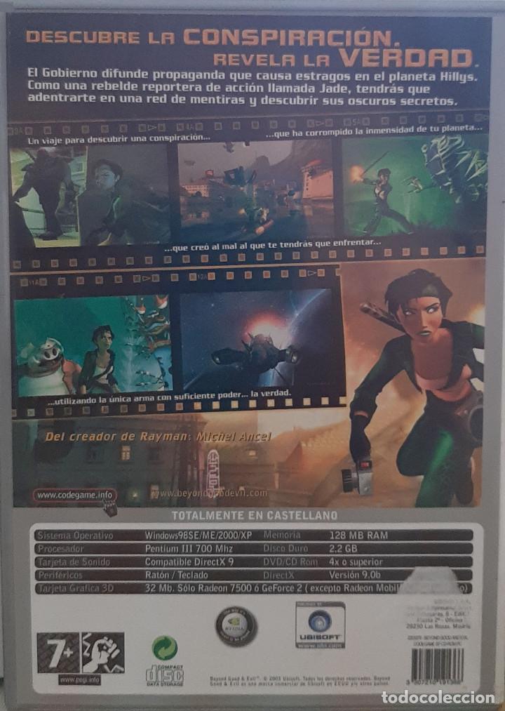 Videojuegos y consolas: BEYOND GOOD & EVIL. JUEGO PARA PC. USADO, BUEN ESTADO. PAL-ESP (CODEGAME). - Foto 3