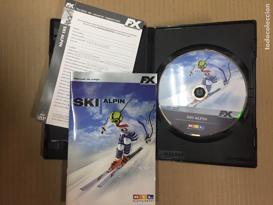 Videojuegos y consolas: SKI ALPIN, JUEGO PC, disco COMO NUEVO - Foto 3
