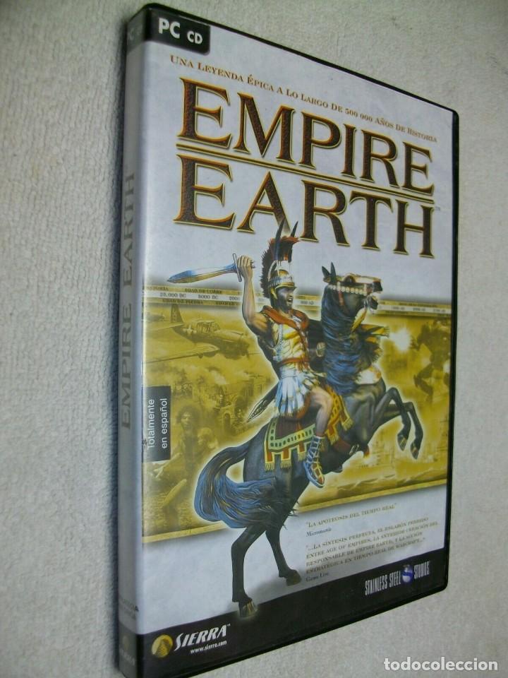 Videogiochi e Consoli: EMPIRE EARTH de SIERRA JUEGO de PC INCLUYE GUIA Y MANUAL