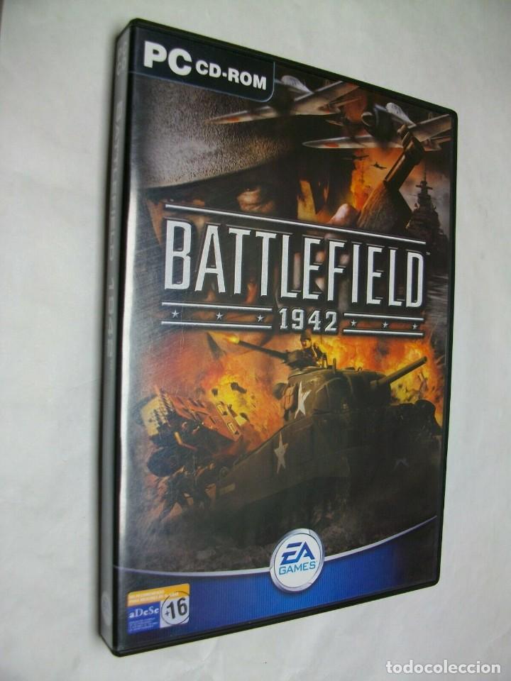 Videojuegos y consolas: BATTLEFIELD 1942 JUEGO ORIGINAL de EA para PC - Foto 1