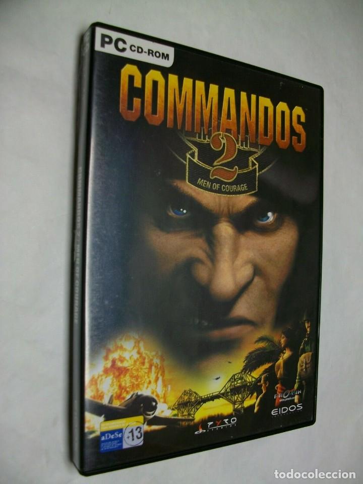 Videojuegos y consolas: COMMANDOS 2 MEN OF COURAGE JUEGO de PC - Foto 1