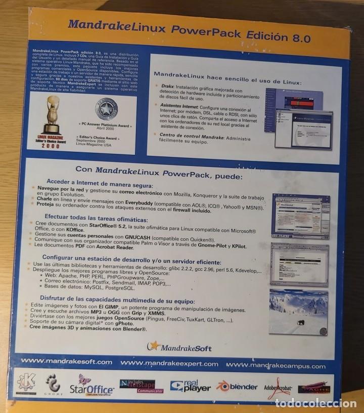 Videojuegos y consolas: Mandrake Linux Power Pack Edici&oacute;n 8.0 para PC 32bit - Foto 2