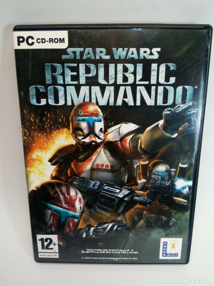 Videojuegos y consolas: STAR WARS REPUBLIC COMMANDO JUEGO de PC PAL de LUCASARTS - Foto 1