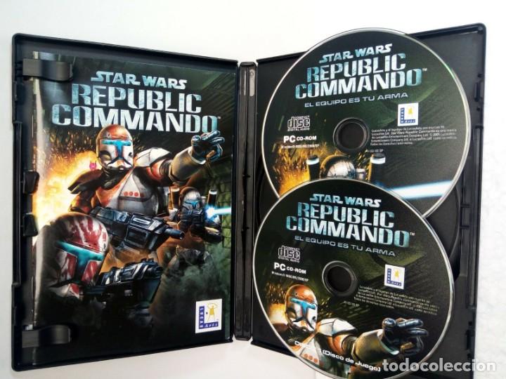 Videojuegos y consolas: STAR WARS REPUBLIC COMMANDO JUEGO de PC PAL de LUCASARTS - Foto 3
