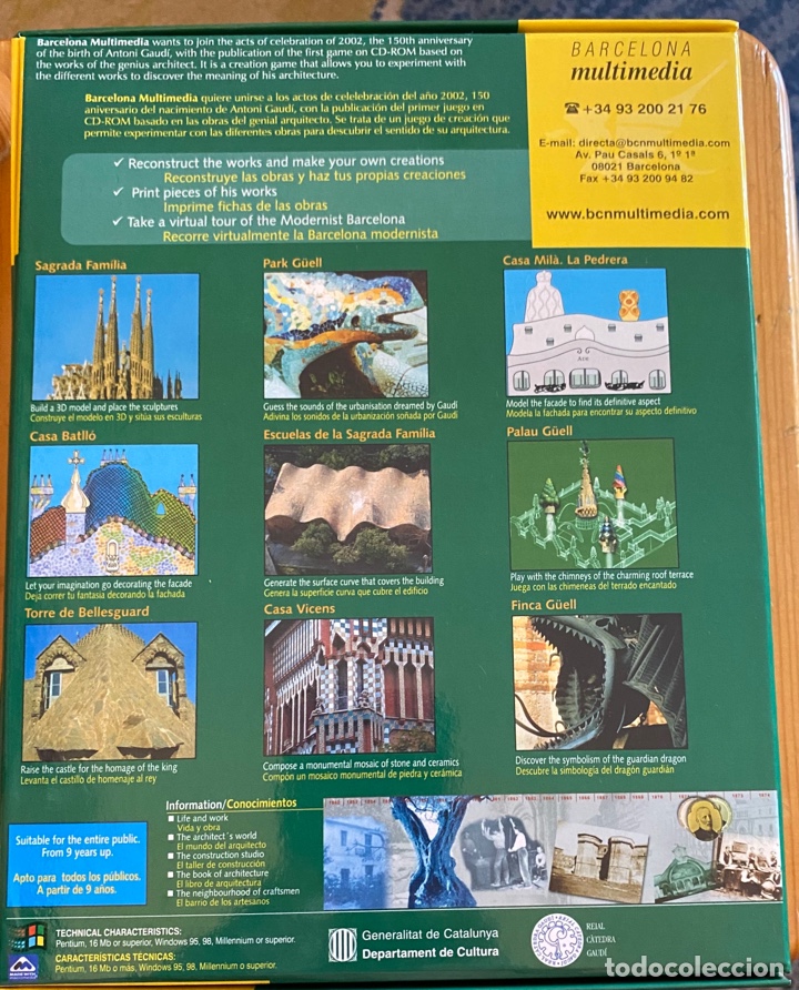 Videojuegos y consolas: Gaud&iacute; o el juego del arquitecto - Foto 2
