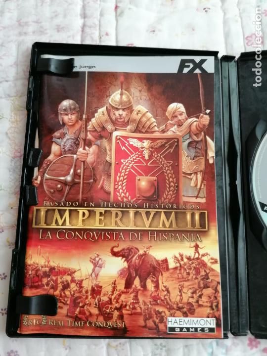 Videojuegos y consolas: IMPERIUM II LA CONQUISTA DE HISPANIA - JUEGO PC CD ROM - Foto 2