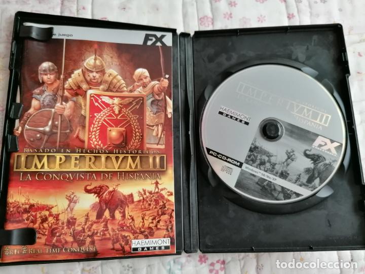 Videojuegos y consolas: IMPERIUM II LA CONQUISTA DE HISPANIA - JUEGO PC CD ROM - Foto 3