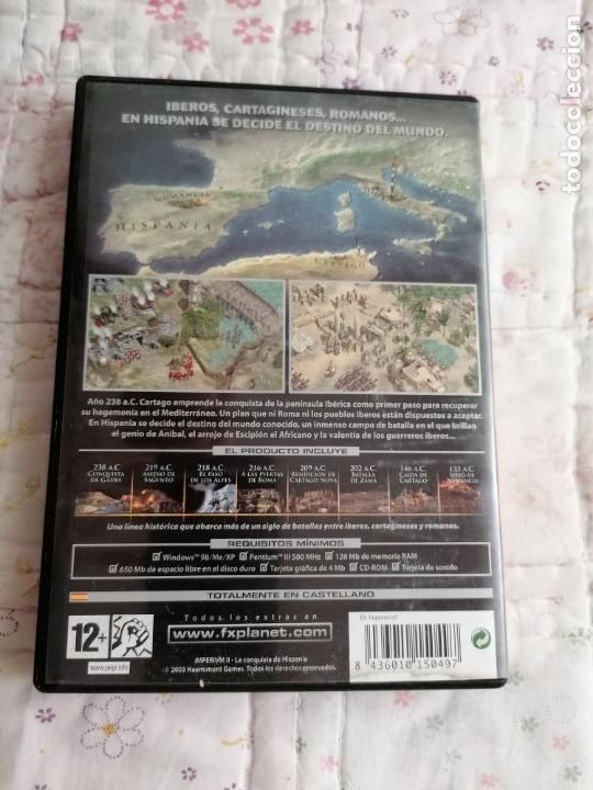 Videojuegos y consolas: IMPERIUM II LA CONQUISTA DE HISPANIA - JUEGO PC CD ROM - Foto 4