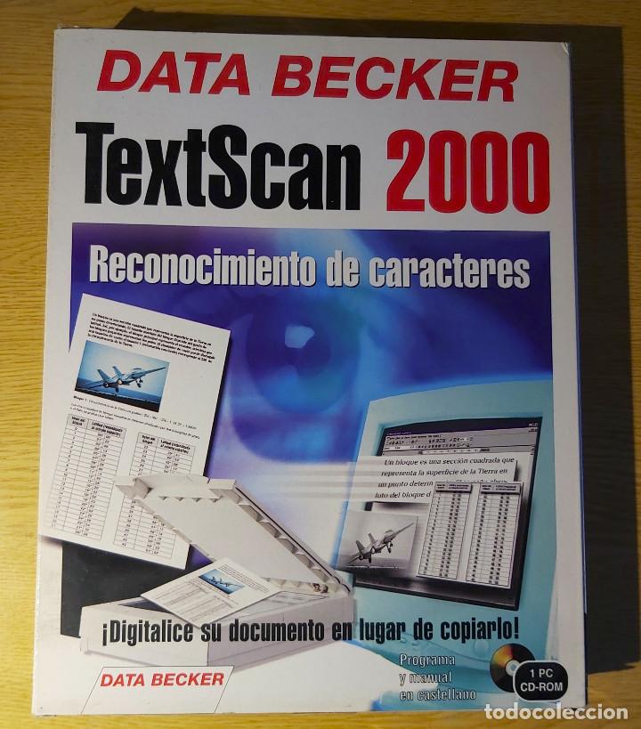 Videojuegos y consolas: TextScan 2000 - Data Becker Software PC - Foto 1