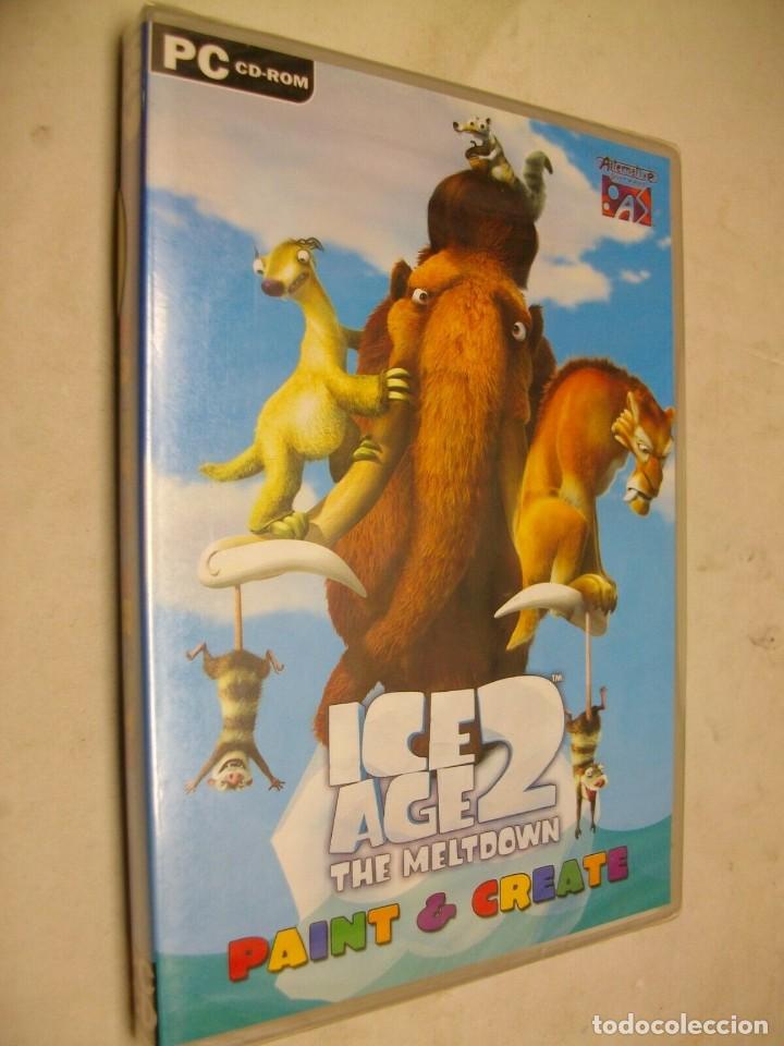 Videojuegos y consolas: ICE AGE 2 THE MELTDOWN PAINT & CREATE JUEGO para PC - Foto 1
