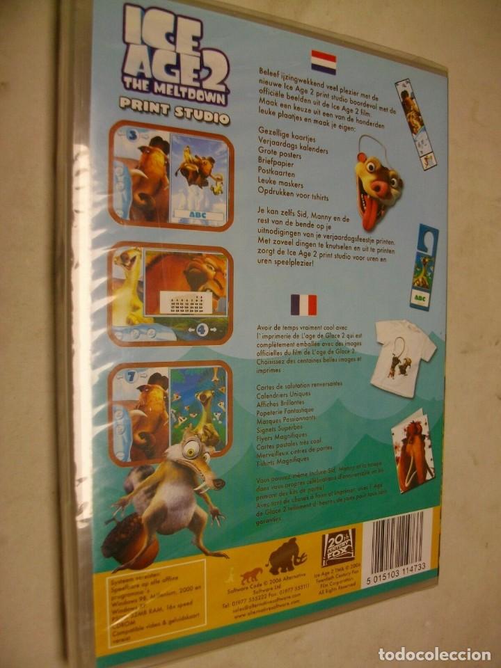 Videojuegos y consolas: ICE AGE 2 THE MELTDOWN PRINT STUDIO JUEGO para PC - Foto 2