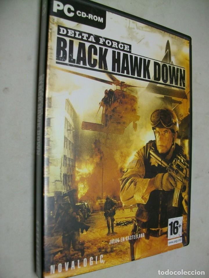 Videojuegos y consolas: BLACK HAWK DOWN DELTA FORCE JUEGO de PC EDICION ORIGINAL - Foto 1
