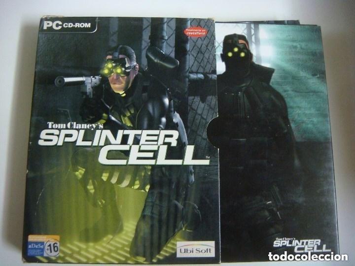 Videojuegos y consolas: VIDEO JUEGO TOM CLANEYS--SPLINTER CELL 3 DISCOS Y SU LIBRILLO.-(&) - Foto 1