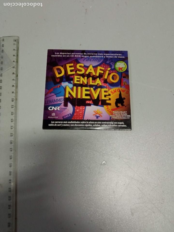 Videojuegos y consolas: CD videojuego Desafio en la nieve - Foto 1