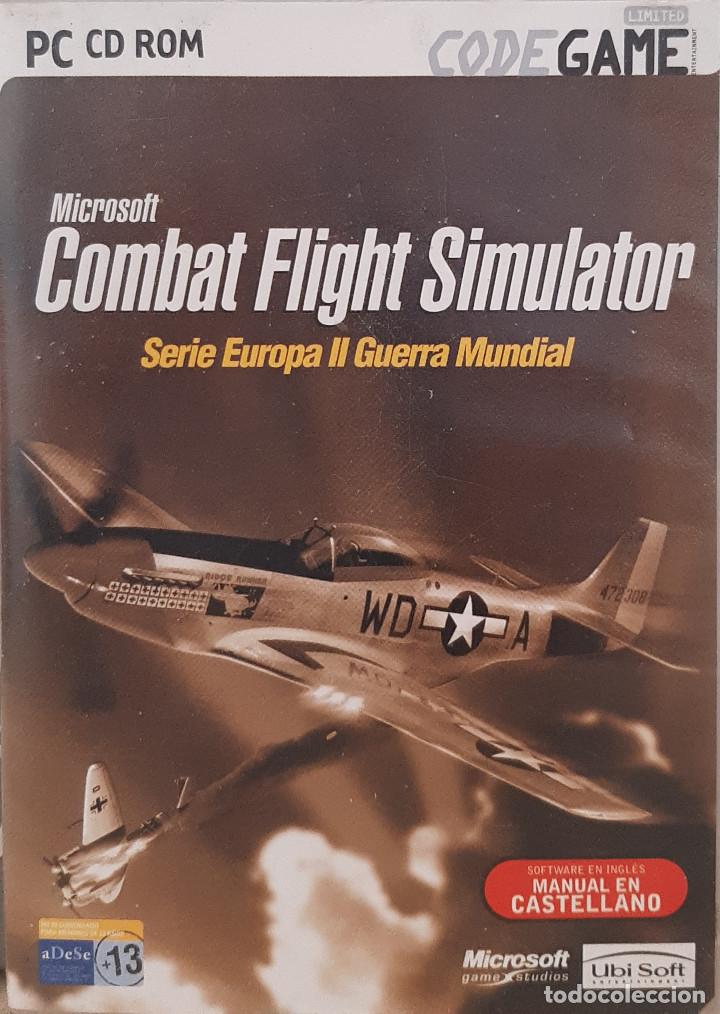 Videojuegos y consolas: MICROSOFT COMBAT FLIGHT SIMULATOR (CODEGAME LIMITED). JUEGO PARA PC. USADO, BUEN ESTADO. - Foto 1