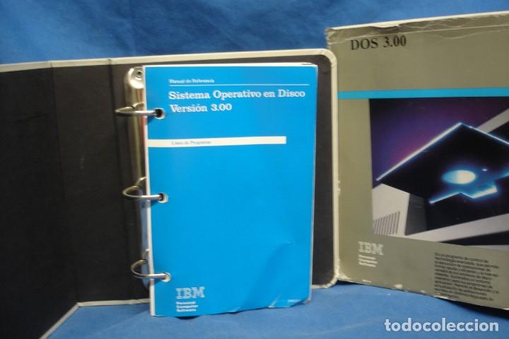 Videojuegos y consolas: IBM PERSONAL COMPUTER SOFTWARE DOS 3.00 EN DISCOS DE 5 1/4 - Foto 2