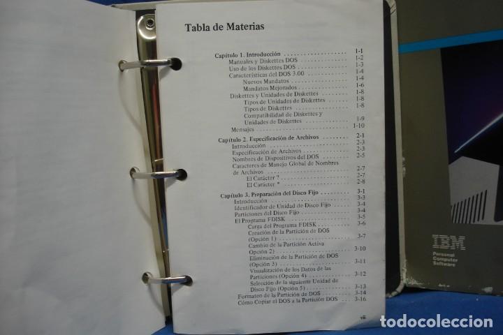 Videojuegos y consolas: IBM PERSONAL COMPUTER SOFTWARE DOS 3.00 EN DISCOS DE 5 1/4 - Foto 3
