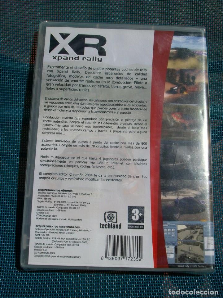 Videojuegos y consolas: XPAND RALLY JUEGO DE PC NEW & SEALED - Foto 2