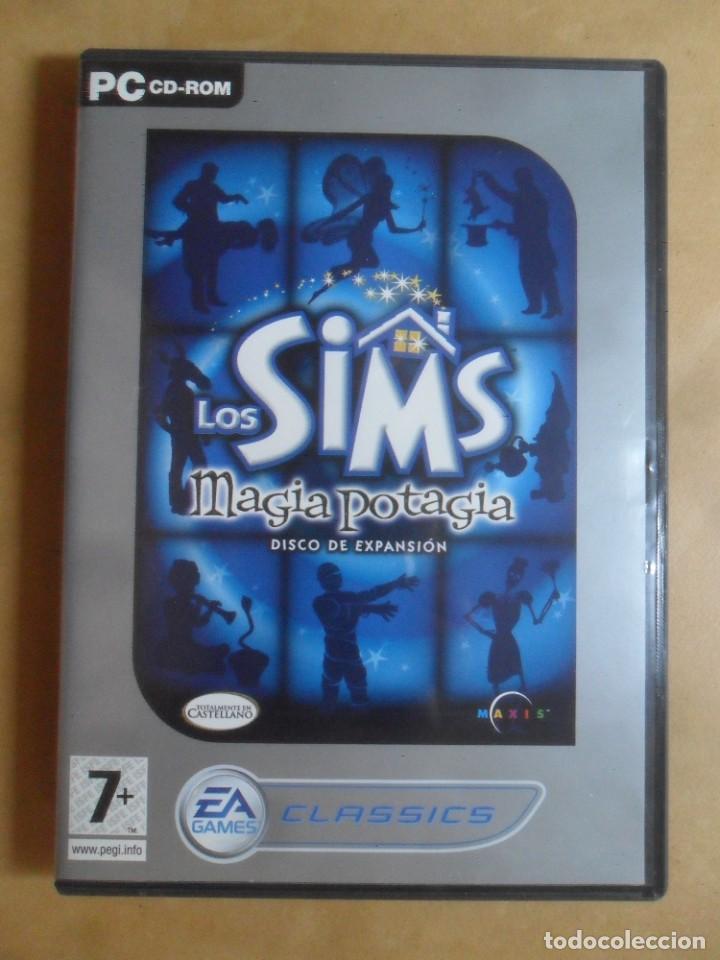 Videojuegos y consolas: PC CD-ROM - LOS SIMS - MAGIA POTAGIA - DISCO DE EXPANSION - Foto 1