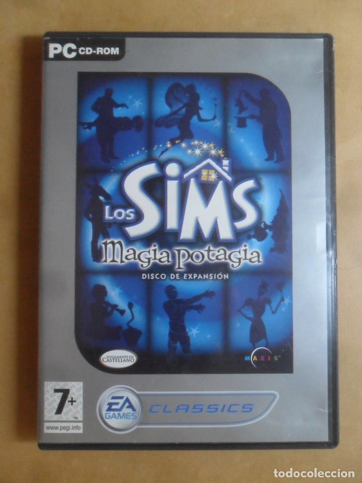 Videojuegos y consolas: PC CD-ROM - LOS SIMS - MAGIA POTAGIA - DISCO DE EXPANSION - Foto 1