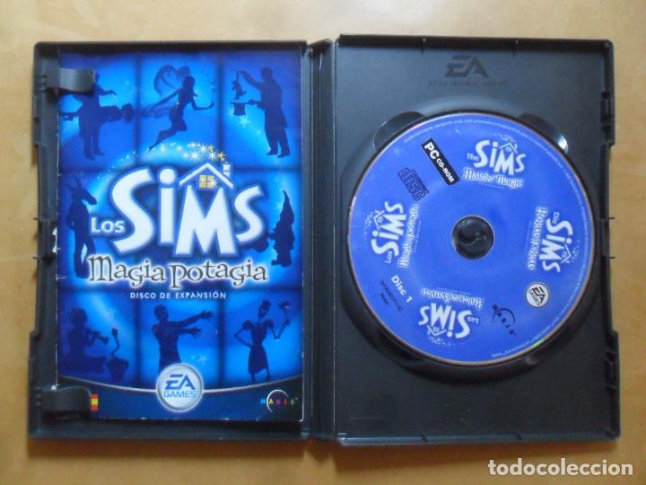 Videojuegos y consolas: PC CD-ROM - LOS SIMS - MAGIA POTAGIA - DISCO DE EXPANSION - Foto 2