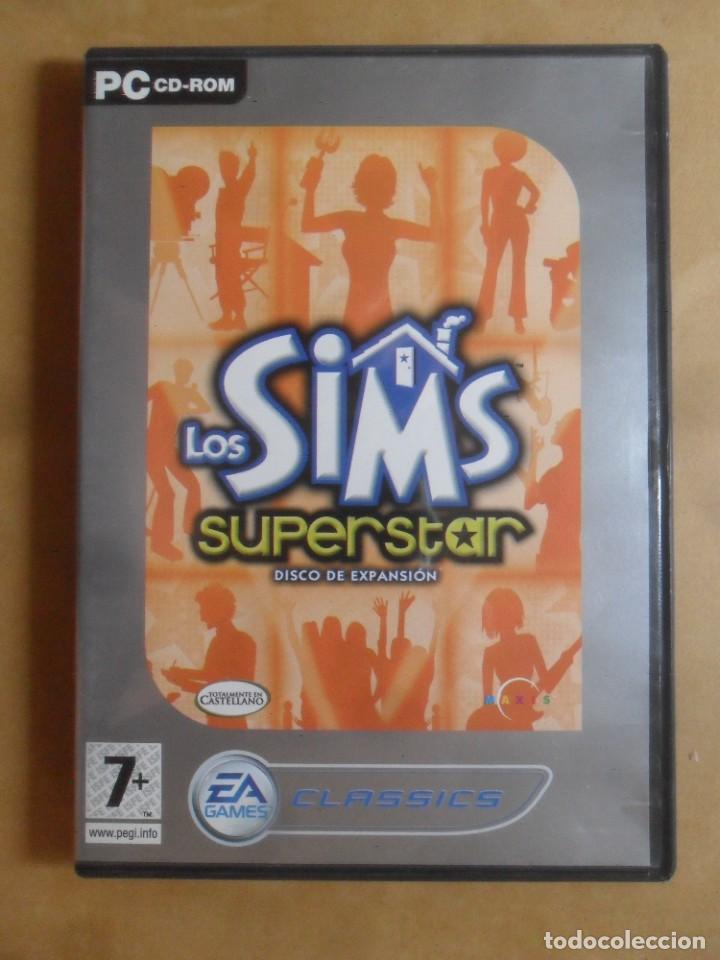 Videojuegos y consolas: PC CD-ROM - LOS SIMS - SUPERSTAR - DISCO DE EXPANSION - Foto 1