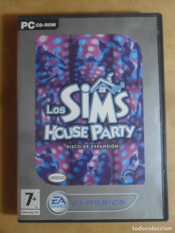 Videojuegos y consolas: PC CD-ROM - LOS SIMS - HOUSE PARTY - DISCO DE EXPANSION - Foto 1