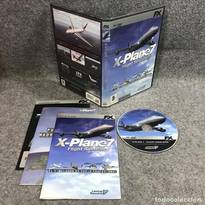 Videojuegos y consolas: X PLANE 7 FLIGHT SIMULATOR PC - Foto 1