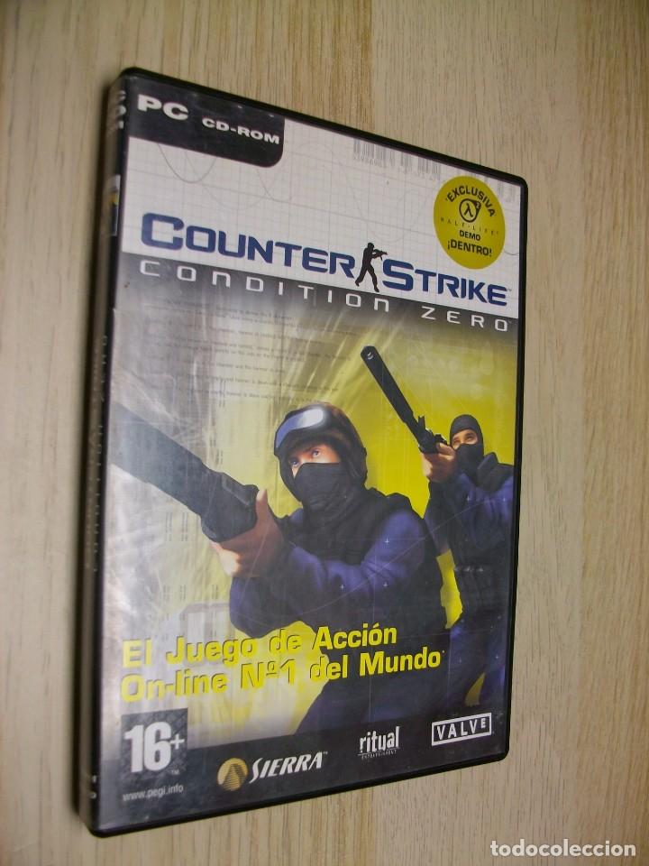 Videojuegos y consolas: COUNTERS STRIKE CONDITION ZERO JUEGO de Pc - Foto 1