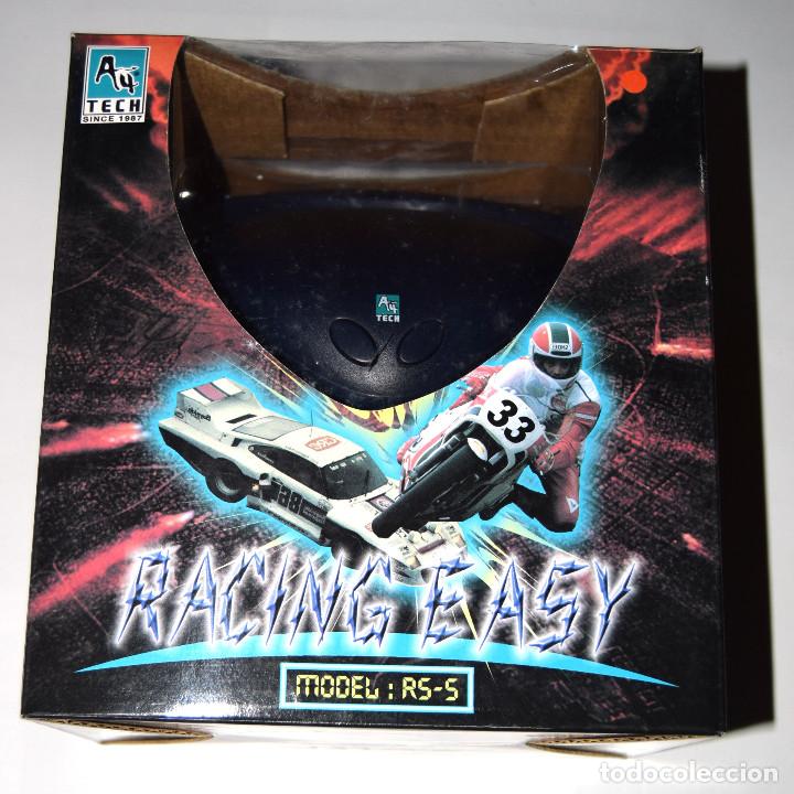 Videojuegos y consolas: Volante para PC DB15 A4Tech Racing Easy Nuevo - Foto 3