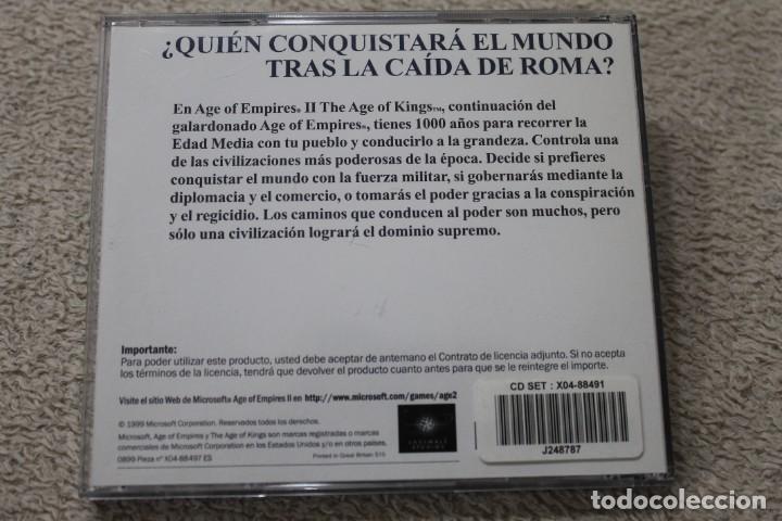 Videojuegos y Consolas: AGE OF EMPIRES II THE AGE OF KINGS JUEGO PC 1999 - Foto 3 - 283826883