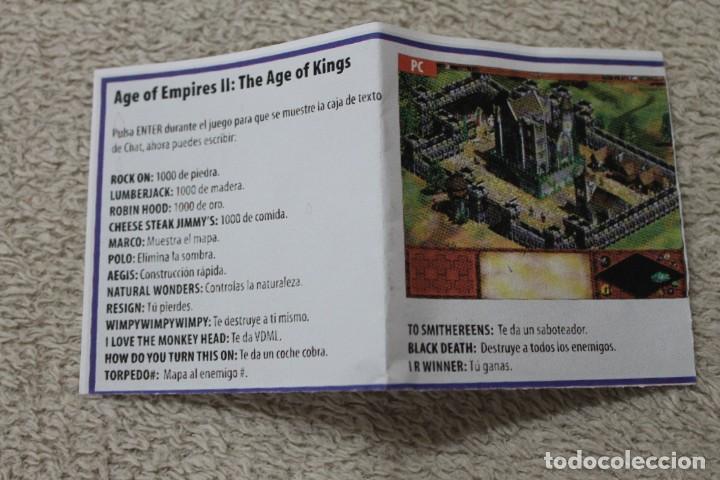 Videojuegos y Consolas: AGE OF EMPIRES II THE AGE OF KINGS JUEGO PC 1999 - Foto 4 - 283826883