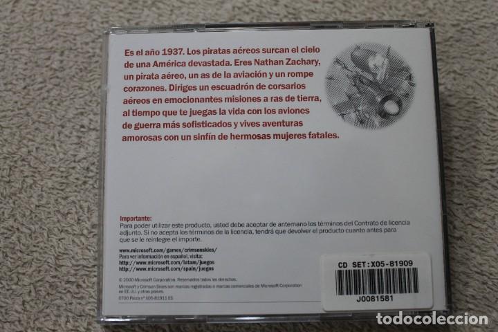 Videojuegos y consolas: CRIMSON SKIES JUEGO PC 2000 - Foto 3