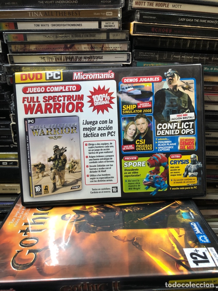 Videojuegos y consolas: Microman&iacute;a abril 2008 159 Full Spectrum Warrior - Foto 1