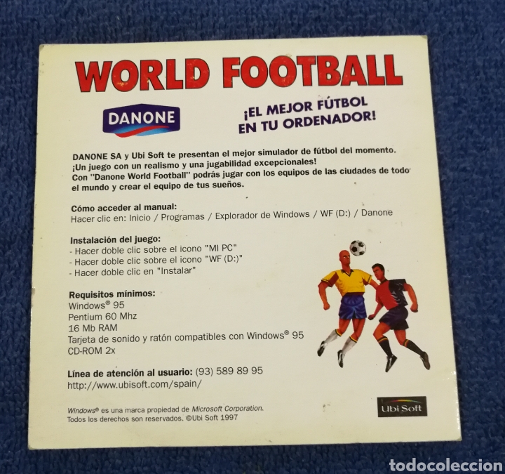 Videojuegos y consolas: World football danone - Foto 3