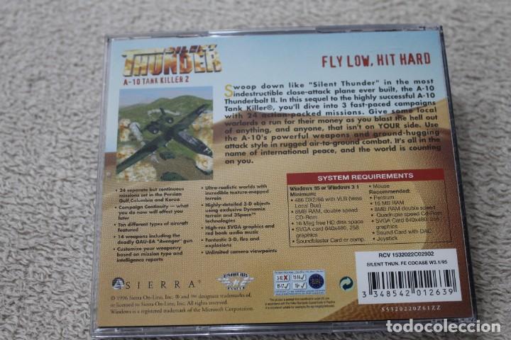 Videojuegos y consolas: SILENT THUNDER A-10TANK KILLER 2 SIERRA 1995 EN INGLES - Foto 2